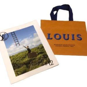 LOUIS VUITTON GIFT BAG & THE BOOK/MAGAZINE #12